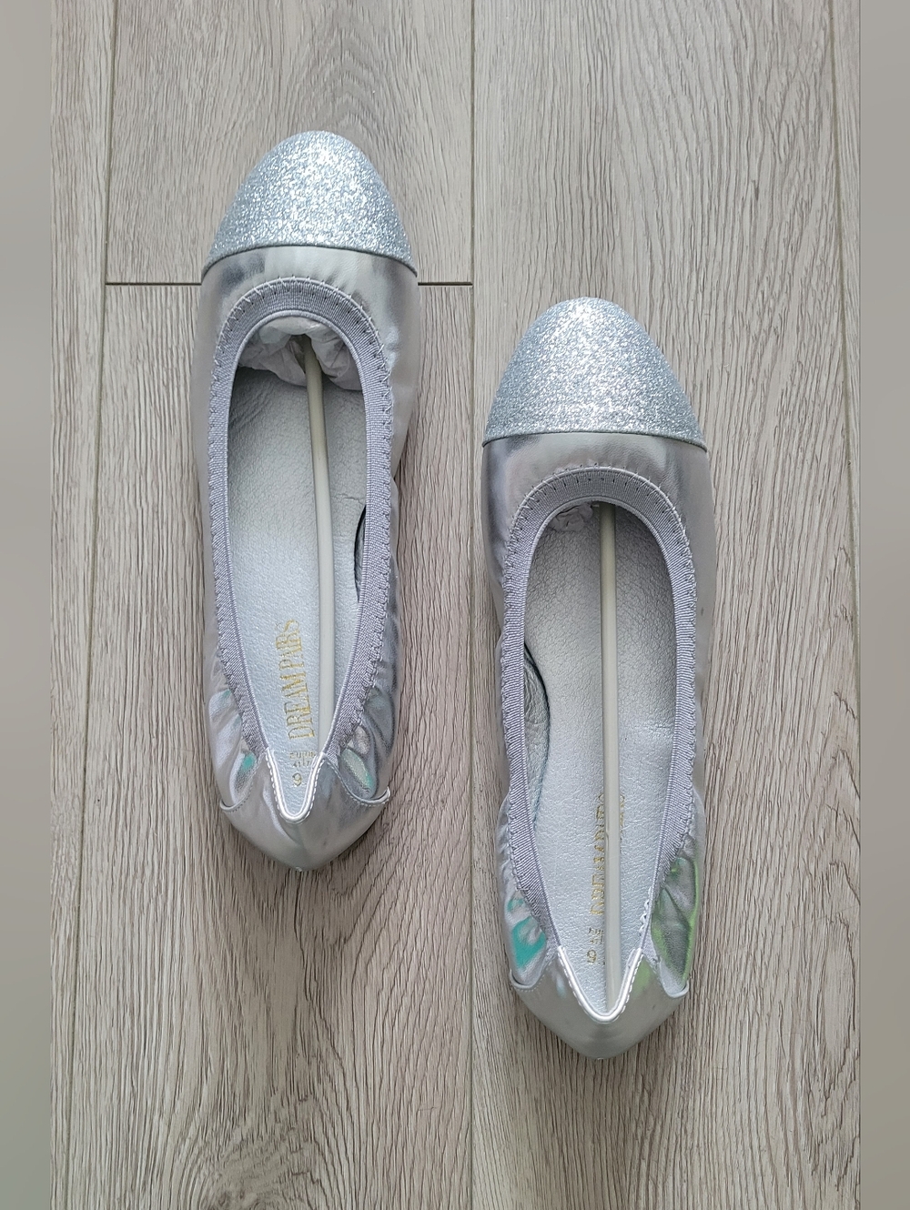 🆕️ Dream Pairs Glitter Toe Ballet Flats
